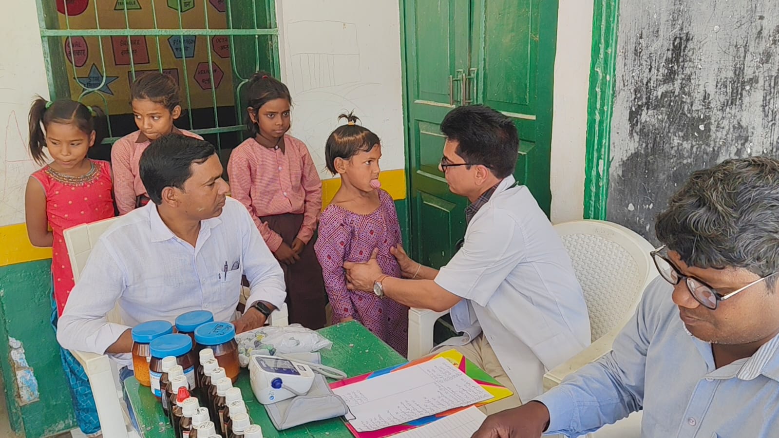 Homeopathic Medicine Bottles at Jeevni Clinic Orai